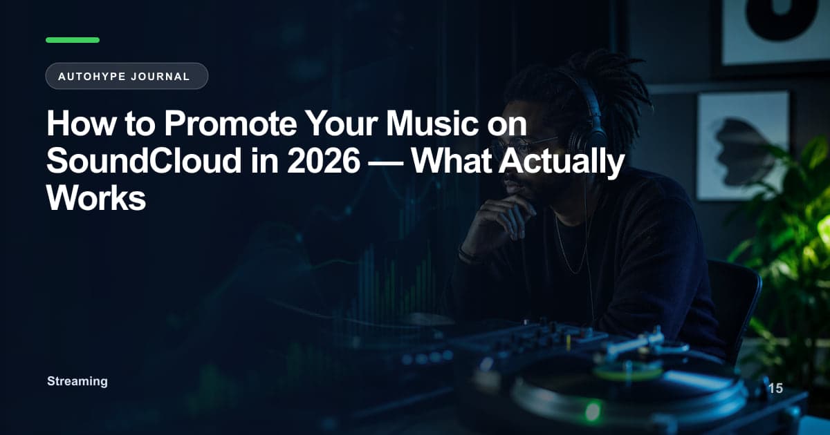 How to Promote Music on SoundCloud in 2026 — Beyond Reposts