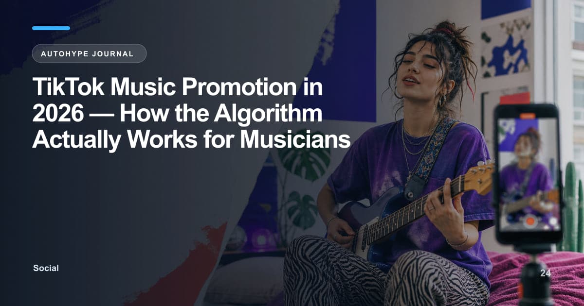 TikTok Music Marketing — The Complete 2026 Guide for Indie Artists