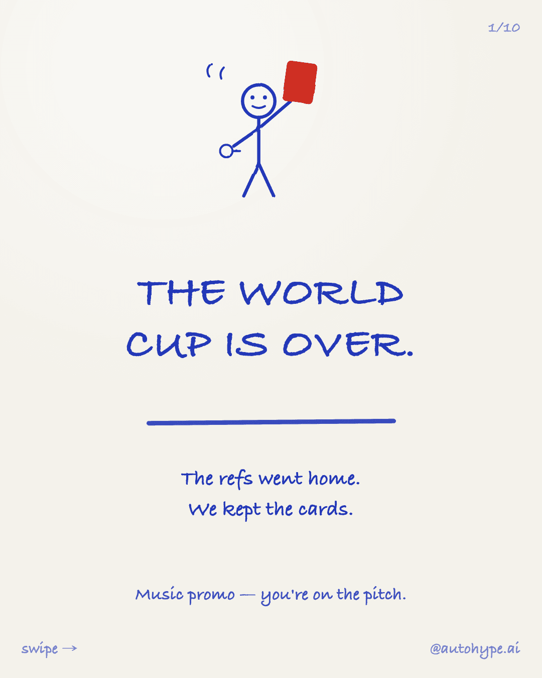 The Red Cards of Music Promotion
