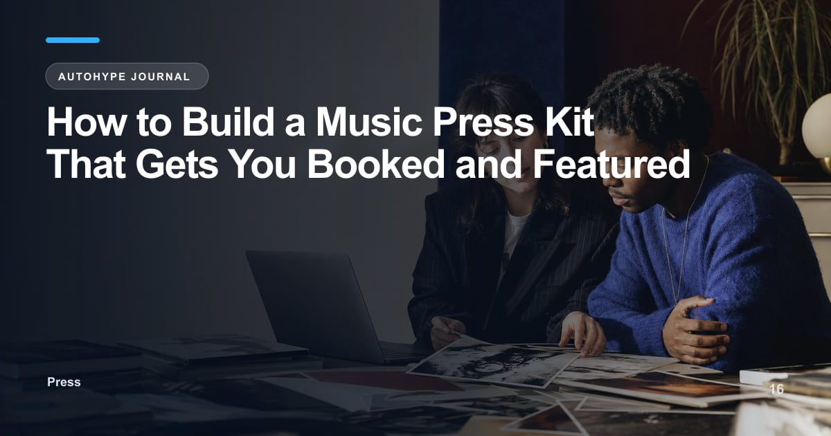 How to Build a Music Press Kit in 2026 — The Complete Guide