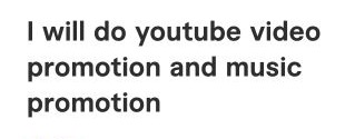 Anonymized screenshot of the public YouTube-service title