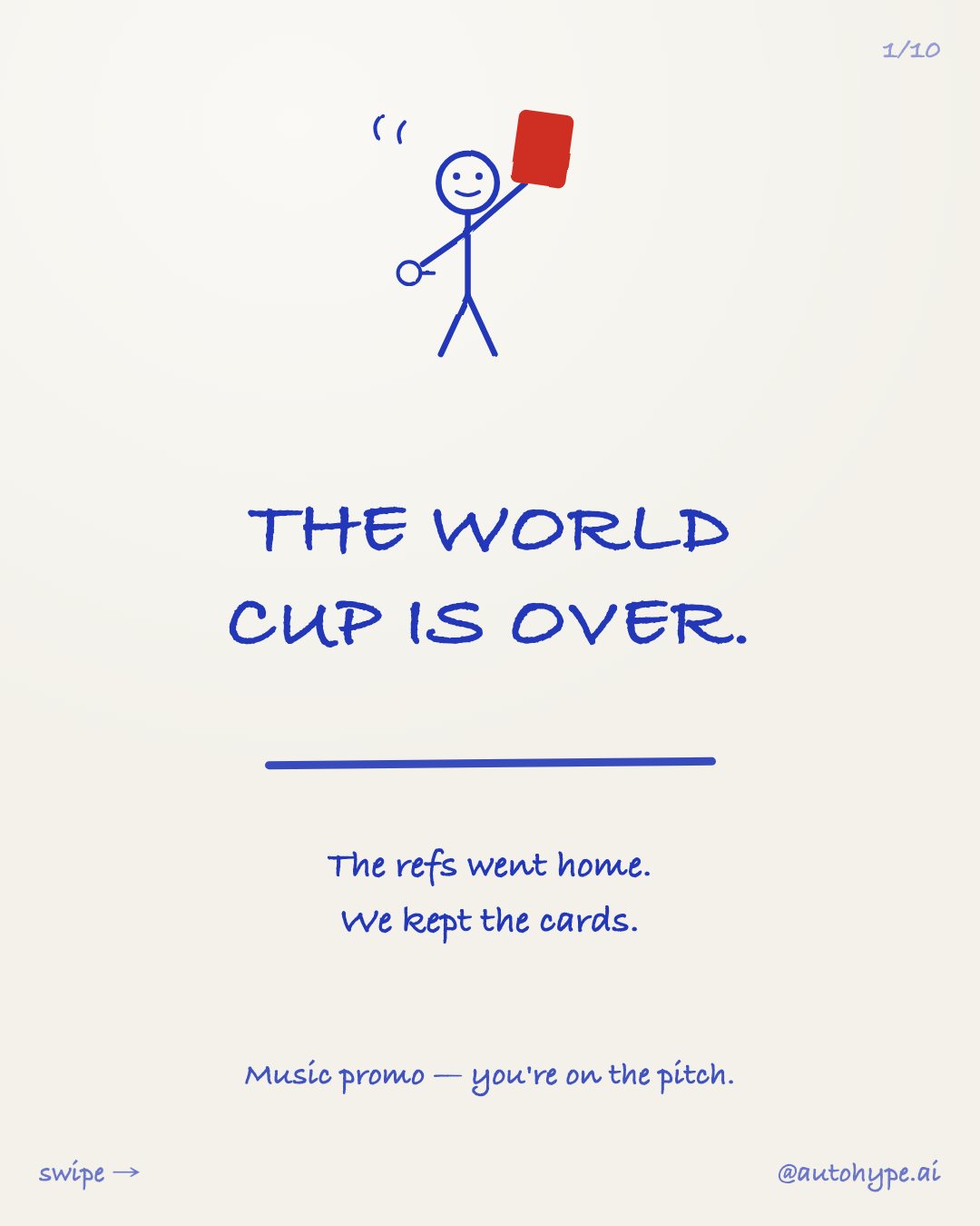 The Red Cards of Music Promotion