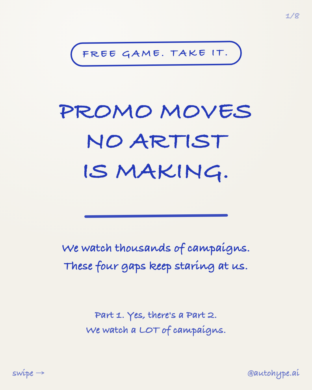 The 4 Promo Moves No Artist Is Making
